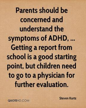 Parents should be concerned and understand the symptoms of ADHD ...