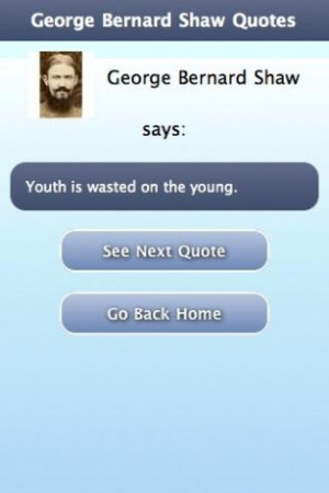 View bigger - George Bernard Shaw Quotes for Android screenshot