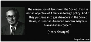 from the Soviet Union is not an objective of American foreign policy ...