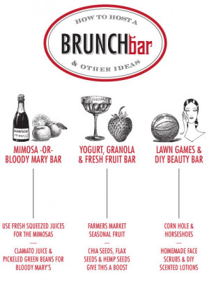 How to Host a Brunch Bar