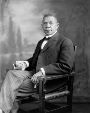 Booker T. Washington, (April 5, 1856 – November 14, 1915)