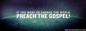 Change The World [Christian Facebook Timeline Cover Photo]