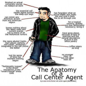 The Call Center Secret Agent