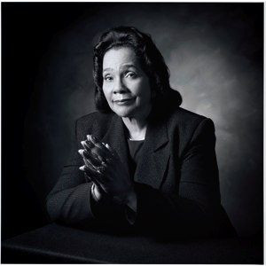 Wife of Martin Luther King Jr, Coretta Scott King, is hailed as the ...
