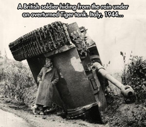 Overly Manly Man, British Soldier Edition…
