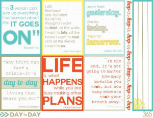 ... quote cards for scrapbooking, Project Life, home decor projects, card