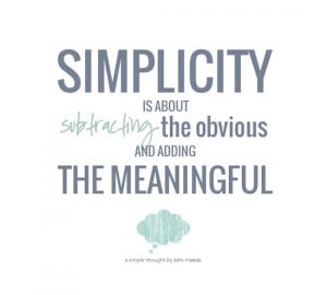 Five great quotes on simplicity