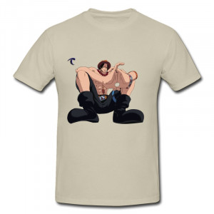 Personalize Pre-Cotton Tshirt Mans Portgas d ace with big hands in one ...