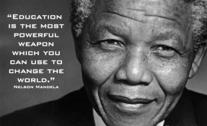 The Famous Nelson Mandela Education Quote