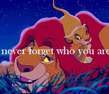 beautiful, lion king, mufasa, never forget who you are, simba