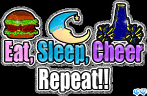 Cheerleading: Eat Sleep Cheer