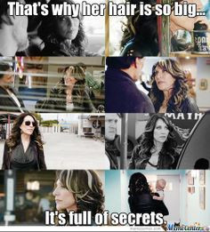sons of anarchy gemma meme - Gemma and her big hair #SOA More