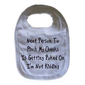 Baby Bib Funny Bib Personalized Bib (Puked On) Baby