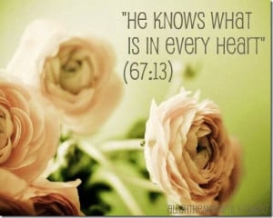 Allah Knows What Is In Every Heart