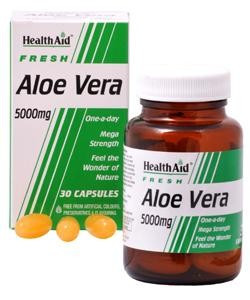 Health Aid Aloe Vera 5000mg - 30 Capsules
