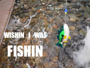 ... Fishing quotes with images. Fishing memes. Wishin I was fishin quote