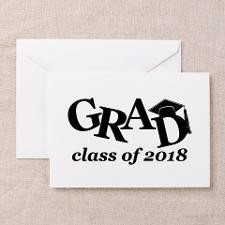 Class of 2018 GRAD Greeting Card for