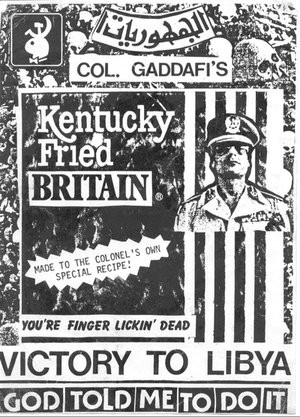 Hopefully Gaddafi will be gone by the time this post goes live. I ...