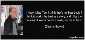 Never Liked You Quotes