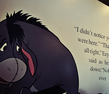 cartoon, quote, sad, winnie the pooh