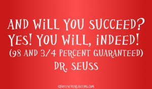 Positivity and hard work breeds success