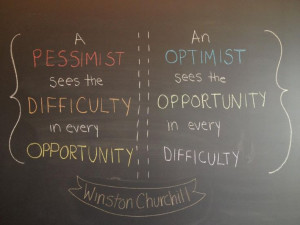 Optimist vs Pessimist