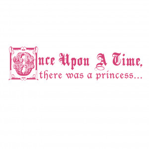 Once Upon A Time Fairy Tale Quote - Vinyl Wall Art Decal for Homes ...