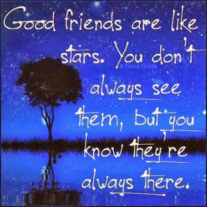 see them but you know they re always there best friend quote