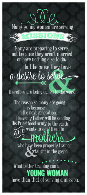Sister Missionary Quote