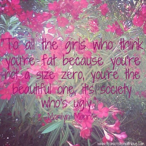 ... , Marilyn Monroe Quotes, Beautiful, Size Zero, Bento, So True, Curves
