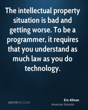 Eric Allman Technology Quotes