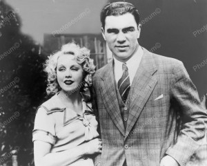Max Schmeling Boxer With Wife 1933 Vintage 8x10 Reprint Of Old Photo