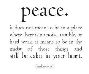 Peace Quotes With Pictures
