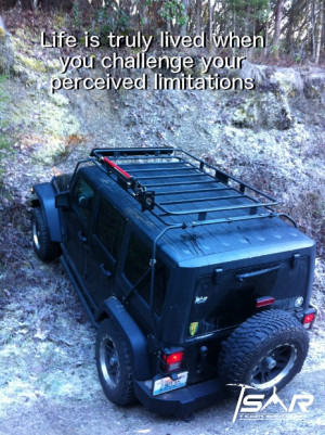 ... the easy road? Prove it at a 2013 7SAR event! #challenge #Jeep #Quotes