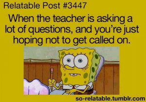 Re: What Spongebob relatable posts do you relate to?