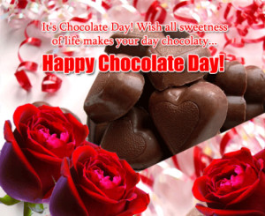 Chocolate Day 2015 February 9 Greeting ECards Images, SMS, Quotes