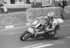 Joey Dunlop on course to his famous 1987 victories