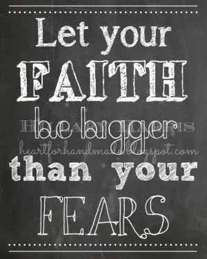 Chalkboard printable 8x10 (religious quote, God, inspiring quote ...