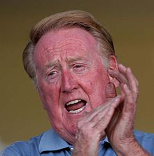 ... Scully (born November 29 , 1927 ) is an American sports announcer