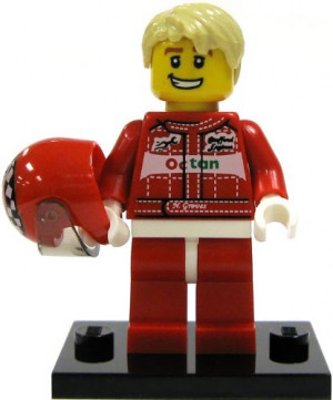 Lego Series Collectable Minifigure Race Car Driver