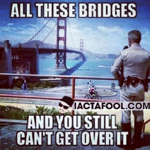 All these bridges ... Loll