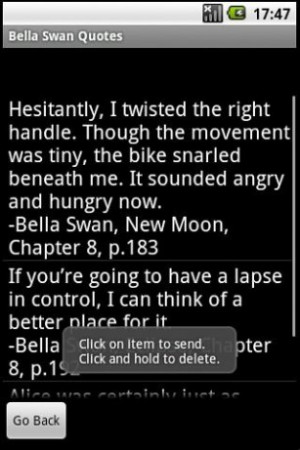 View bigger - Bella Swan Quotes Ad-Free for Android screenshot