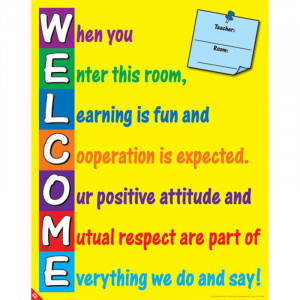 Home Welcome Poster