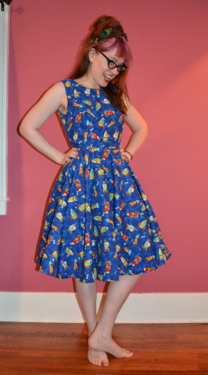 Ms. Frizzle dress! I could BE Ms. Frizzle.