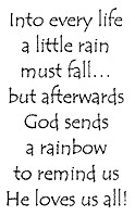... Rubber Stamp, Stamps, Christian Sayings & Quotes, Noah's Ark, Rainbows