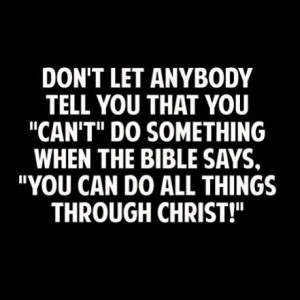 Can Do All Things Through Christ Scripture