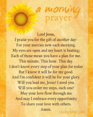 morning prayer