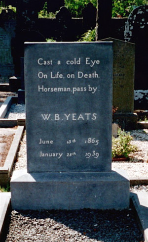 Grave of W. B. Yeats ; Drumecliff, Co. Sligo