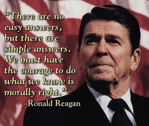 ronald reagan quotes about courage sayings
