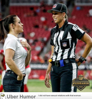 NFL coach and the first female NFL official | Funny Pictures, Quotes ...